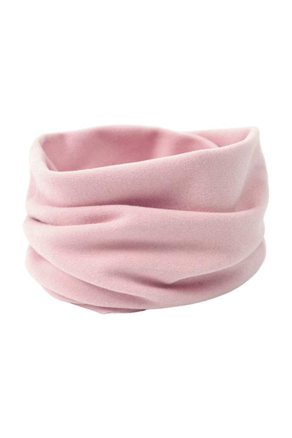 Soft Warm Velvet Neck Warmer Scarf for Men & Women - Windproof Fleece Muffler for Winter Outdoor Sports & Activities