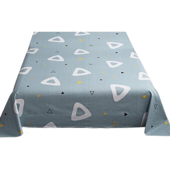 Soft Washed Cotton Bed Sheet Comfortable Sleep Bedding for Home and Hotel