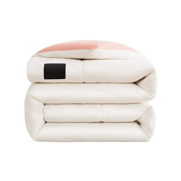 Soft Washed Microfiber Duvet Insert, All-Season Warmth, Lightweight Insulation, Breathable Comfort, Simple Design, Family Use, Year-Round Bedding, Luxurious Feel TOPLIU