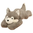thumbnail image 1 of Soft Weighted Stuffed Animals for Anxiety Stress Relief,Cute Huskies,Pigs,Dinosaurs Teddybear Animal Throw Pillow Gifts for Kids, 1 of 5