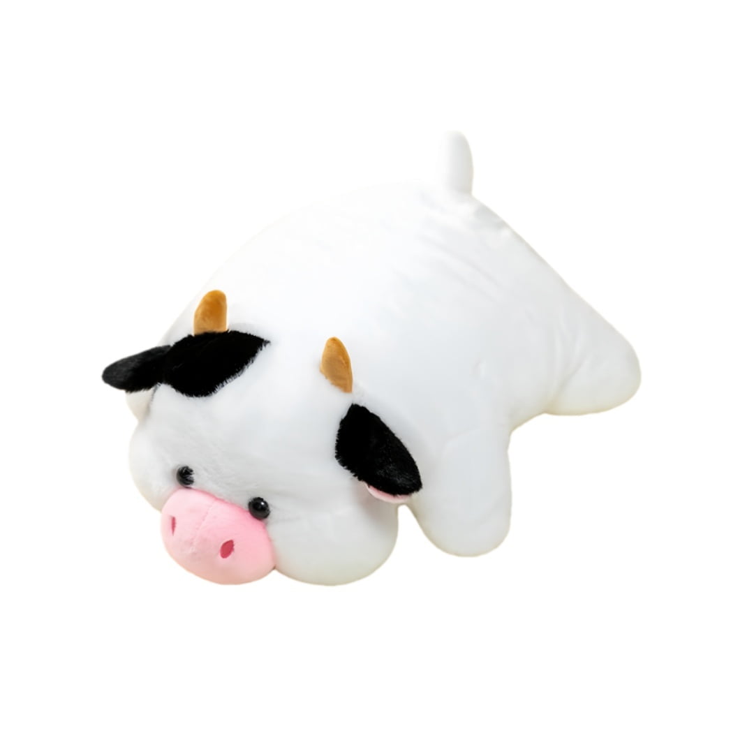 Soft Weighted Stuffed Animals for Anxiety Stress Relief- Cute Plush Cow Dinosaur Lion Animal Throw Pillow Gift