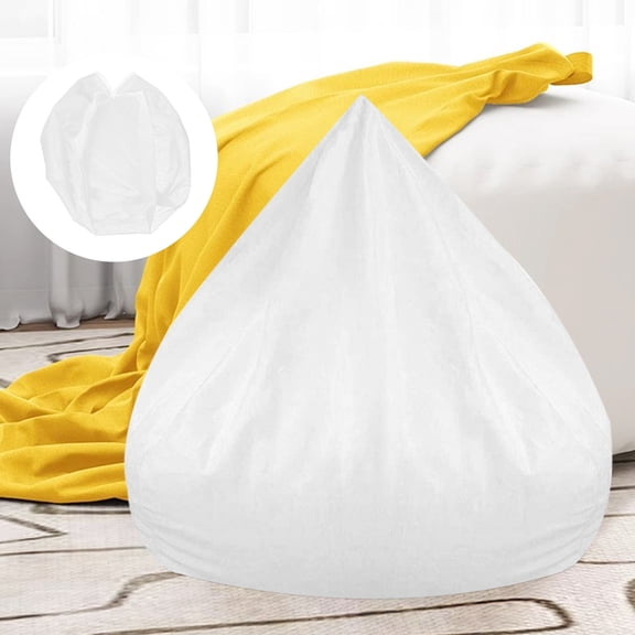 Soft White Lazy Sofa Liner Replacement Removable Inner Cover with Modern Minimalist Design for Home