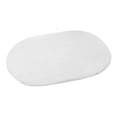 thumbnail image 1 of Soft White Oval Carpet Absorbent Non Slip Floor Mat for Bedroom Living Room Bathroom Entrance Area Rug Decor,Floor Mat,1PC,White, 1 of 5