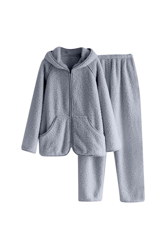 Soft Winter Pajama Cozy Loungewear Two Piece Outfit For Cold Weather Home Wear And Sleepwear Comfort Christmas pajamas for women set