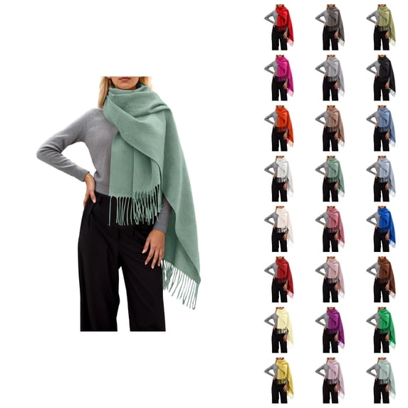 Soft Winter Scarf For Cozy Thick Wrap Shawl Elegant Neck Warmer