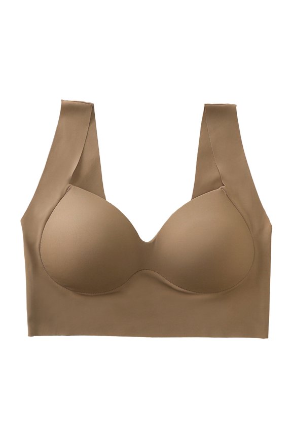 Soft Wireless Comfort Bra for Women Adjustable Straps Seamless Design All Day Support Lightweight Breathable