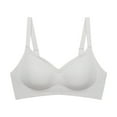thumbnail image 1 of Soft Wireless Seamless Full Coverage Bra For Women Comfortable Support Everyday Wear Plus Size, 1 of 2