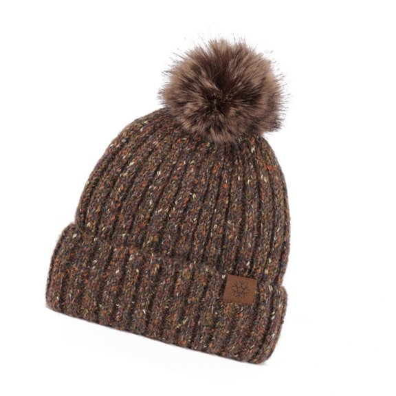 Soft Wool Blend Cold Weather Hat Elastic Knitted Design Foldable Winter Accessory Fashion Knitted Hat