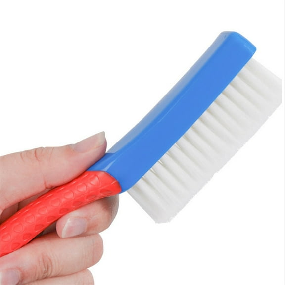 Soft Wool Shoe and Clothing Brush with Dense Bristles for Gentle Cleaning and Stain Removal