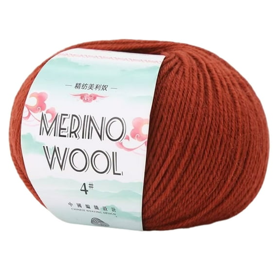 Soft Worsted Weight Yarn 1.76oz Knitting Yarn For Beginner Knitting Rugs Sweater