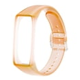 thumbnail image 1 of Soft Wrist Strap Bracelet Watchband Silicone Transparent Replacement Strap ORANGE, 1 of 7
