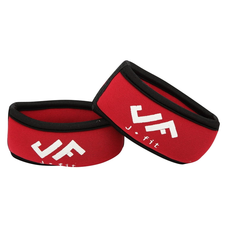 Soft Wrist Weights 1lb Red Non Adjustable