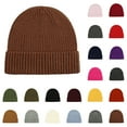 thumbnail image 1 of Soft Yarn Knit Winter Hat with Custom Cuff Design Warm Comfortable Everyday Beanie, 1 of 6