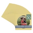 thumbnail image 1 of Soft Yellow Picture Frame Mat for 32x32 Frames - Circle Opening for 26x26 Photos - 50 Mats, 1 of 7