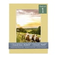 thumbnail image 1 of Soft Yellow Picture Frame Mat for 8.5x11 Frames - Fits 6x9 Photos - 1 Mat, 1 of 7
