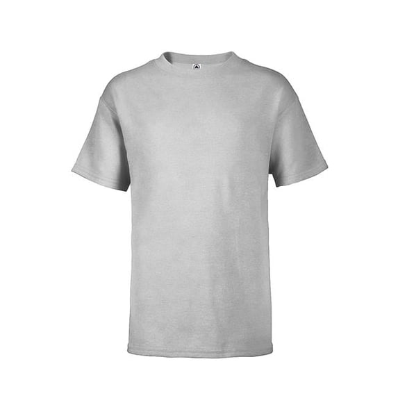Soft Youth 4.3 oz Soft Spun T-Shirt, Athletic Heather - Large