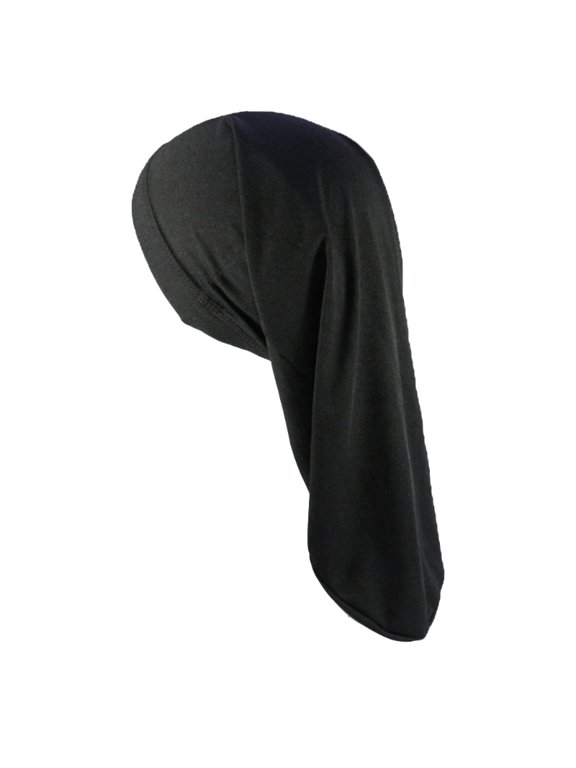 Soft and Absorbent Hair Wrap Dreadlocks Headscarf for Men Long Tail Turban Hat