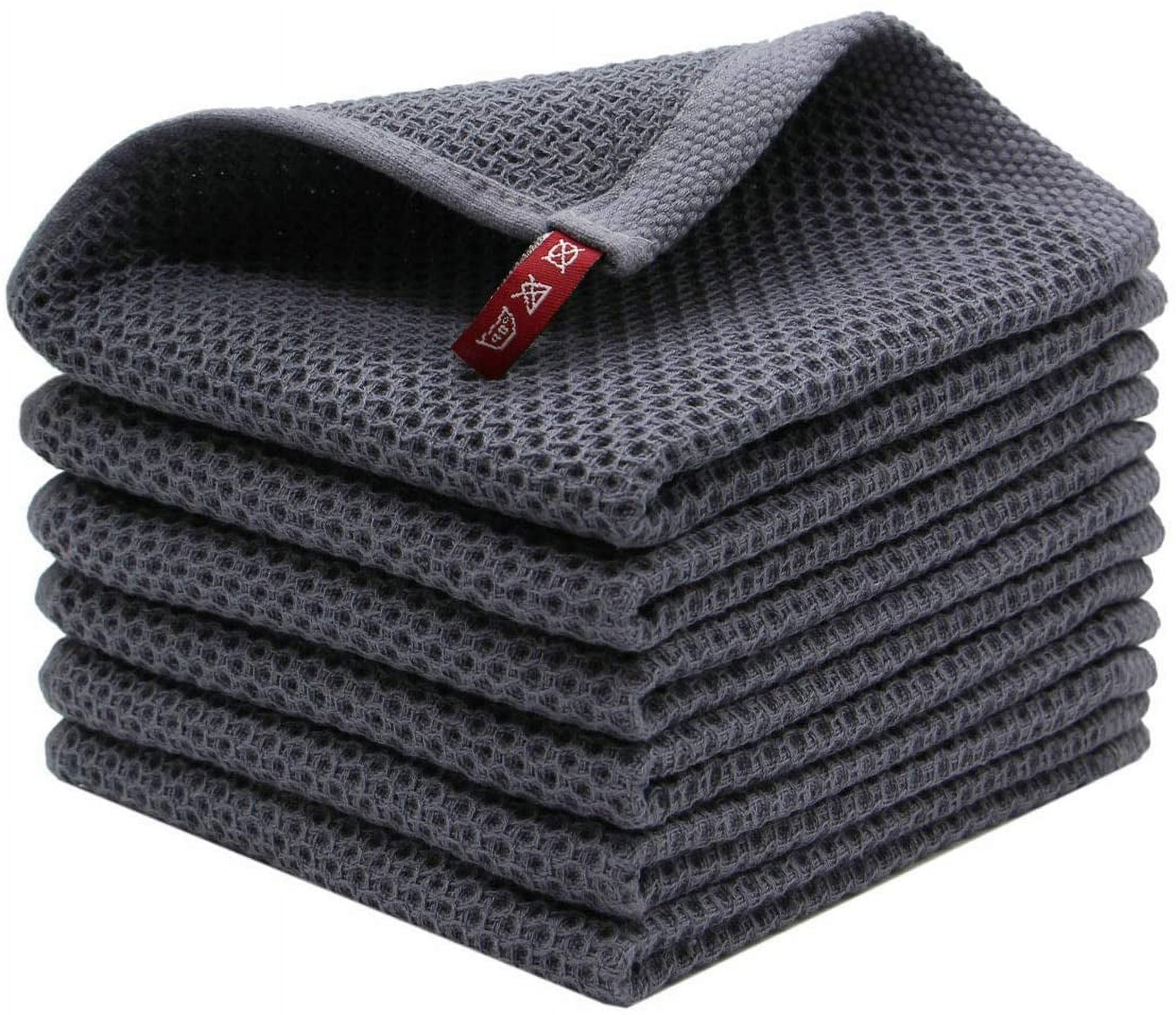 Soft and Absorbent Natural Cotton Tidy Dish Cloths Rags