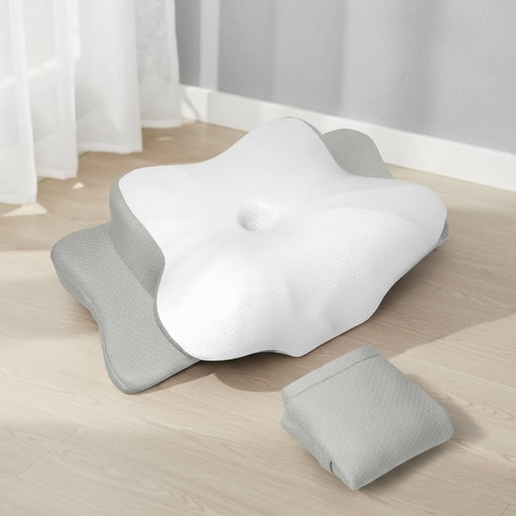 Soft and Coll Pillowcase for Cervical Pillow, Pillow Case ONLY, Pillowcase for Butterfly Shape Cervical Memory Foam Pillow