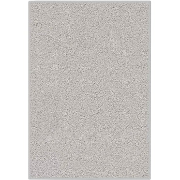 Soft and Cozy 25oz Area Rugs. Stain Resistant and Pet and Kid Friendly. Perfect Apartments, Dorms,etc. Many Sizes Available (Color: Chrome)