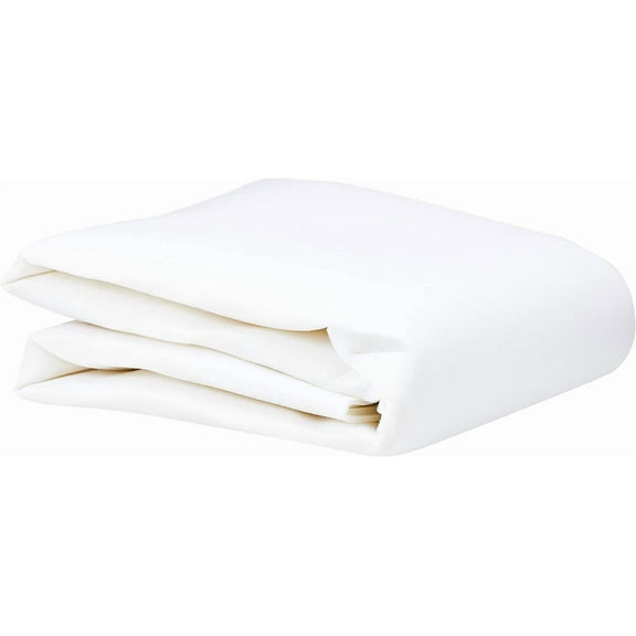 Soft and Stable Fabric, 72 by 58-Inch, White