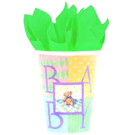 'Soft and Sweet' Baby Shower 9oz Paper Cups (8ct)