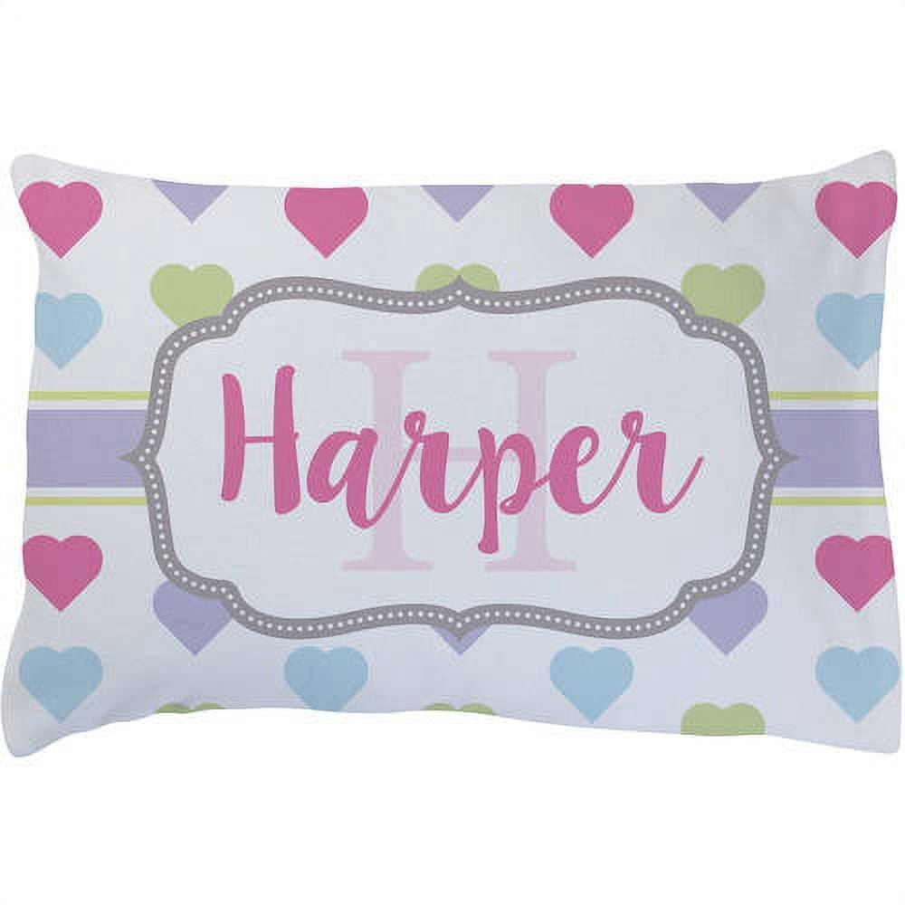 Soft and Sweet Personalized Plush Fleece Pillowcases For Girls