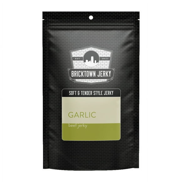 Soft and Tender Style Beef Jerky - Garlic
