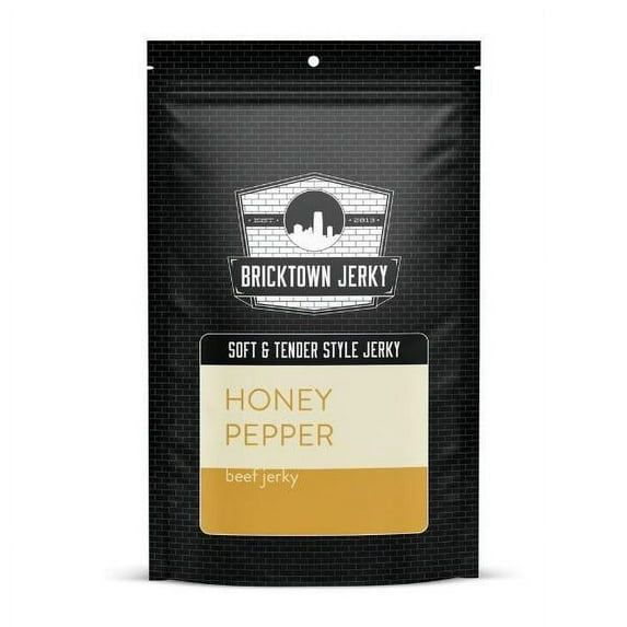 Soft and Tender Style Beef Jerky - Honey Pepper