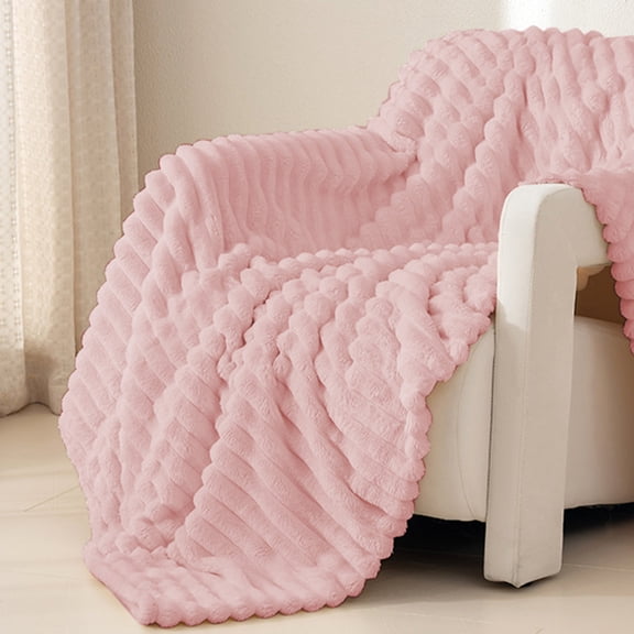 Soft and Thick Double Layer Raschel Blanket, Polyester Fleece Throw for Winter, Cozy and Warm, Ideal for Beds, Sofas, and Relaxation,