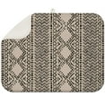 thumbnail image 1 of Soft and absorbent bohemian drying mat 18x24 Inch made from microfiber, reusable and easy to clean for long-lasting use, 1 of 5