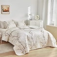 thumbnail image 1 of Soft bedsheet and bedspread set Cream - Twin - 2 Piece, 1 of 5