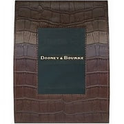 Soft brown leather curves 2x3 frame by Dooney Bourke - 2x3