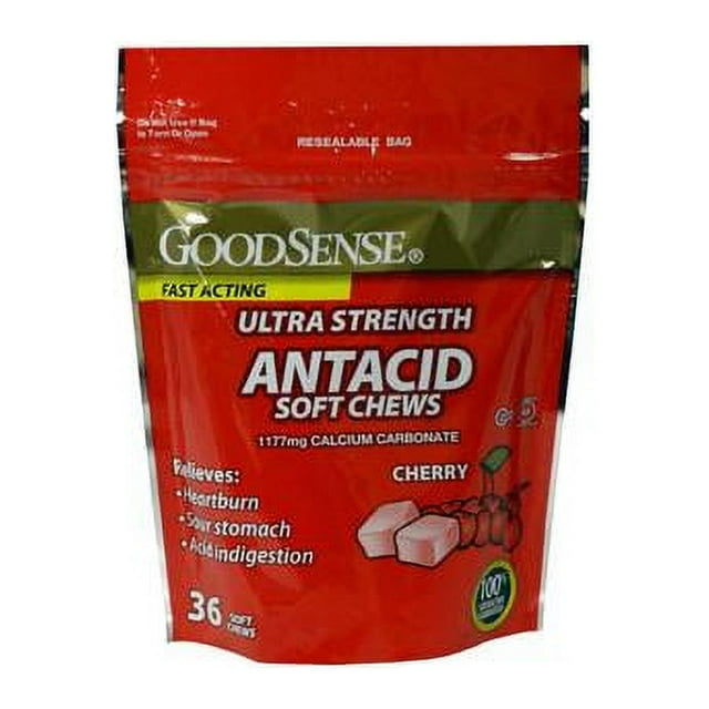 Soft chews antacid (36 count) part no. bs00616 (36/box)