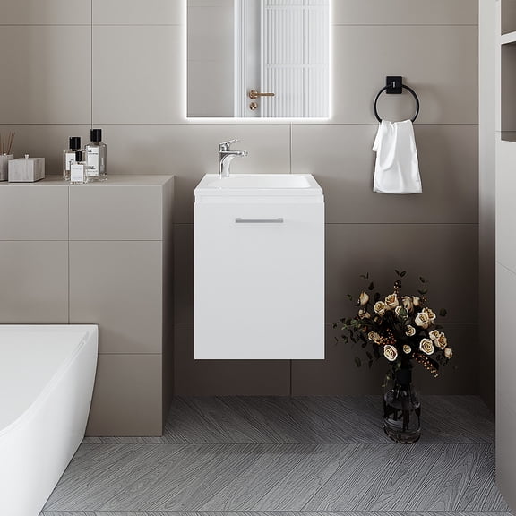 Soft - close Door Hinges - Reduce Noise and Organize Toiletries in Bathroom