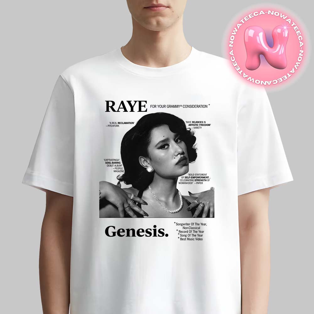 Soft material immerse yourself in comfort Raye For Your Consideration Banner For The 2025