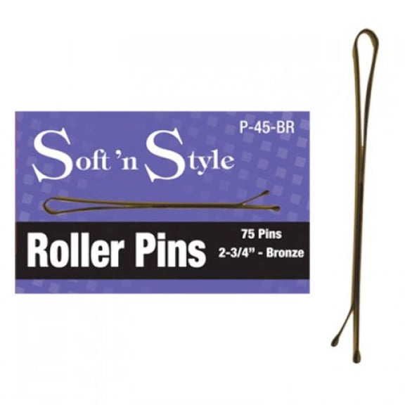 Soft n Style 2-3/4" roller pins Bronze P-45-Br