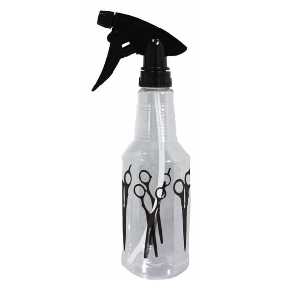 Soft 'n Style Designer Spray Bottle 16oz Printed Shear Design Mist Bottle for Hair Styling and Salon Use
