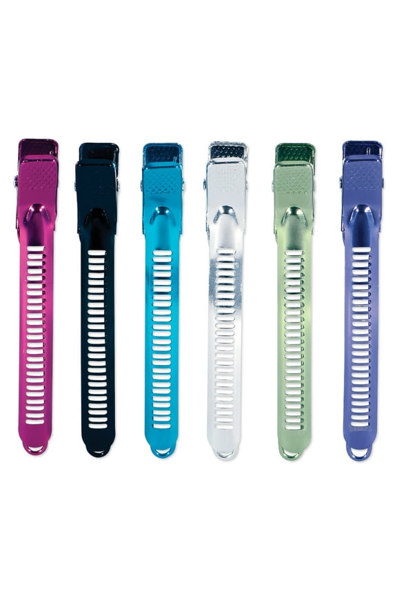 Soft n Style Super Grip Clips In Assorted Colors - 4" #SC380