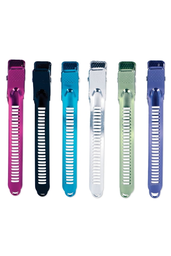 Soft n Style Super Grip Clips In Assorted Colors - 4" #SC380
