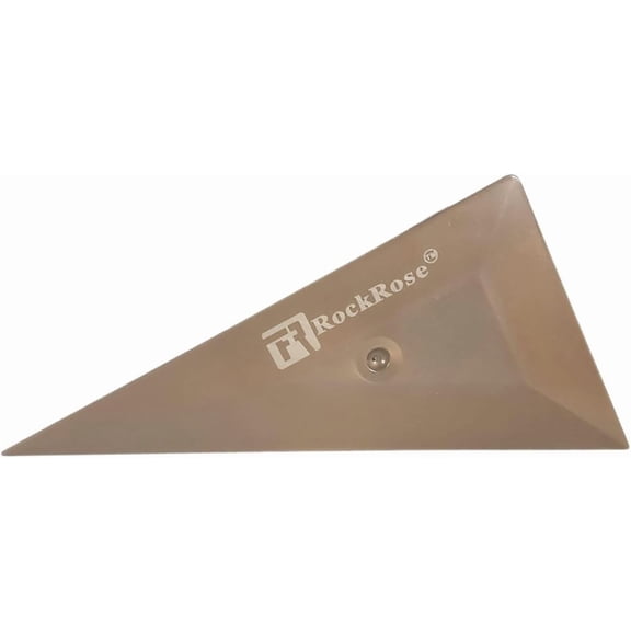 Soft triangle wiper: carbon film blade for car window film, car vinyl film wrap, sticker installation tool with corner touch - (pack of 5 units)