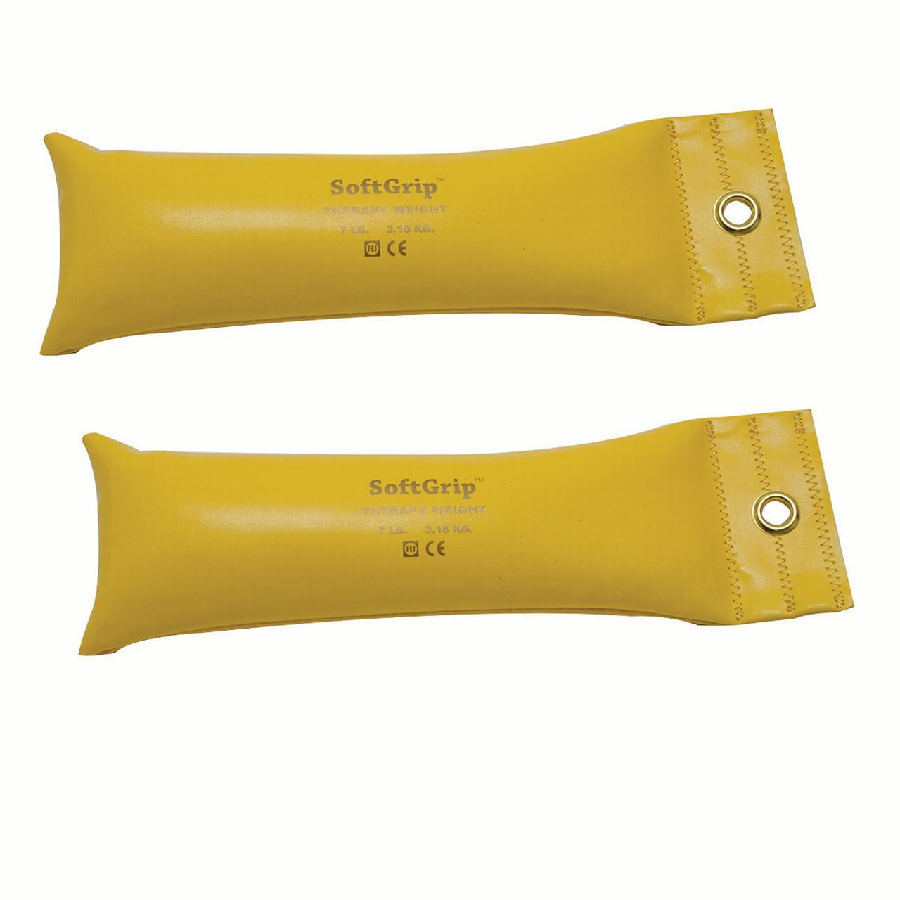 CanDo¨ SoftGrip¨ Hand Weight - 7 lb - Yellow - pair CanDo¨ SoftGrip¨ Hand Weight - 7 lb - Yellow - pair