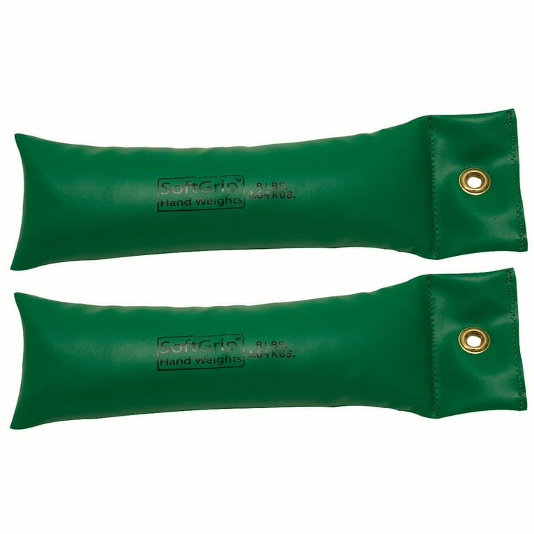 CanDo¨ SoftGrip¨ Hand Weight - 8 lb - Green - pair CanDo¨ SoftGrip¨ Hand Weight - 8 lb - Green - pair