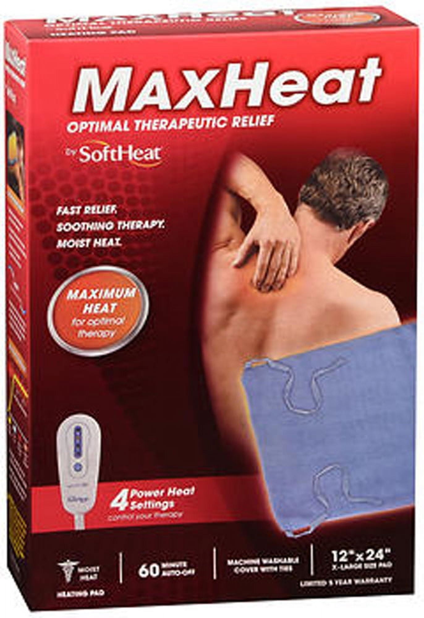 SoftHeat HP950123PS Electric Heating Pad 1 Hour (Automactic Shut