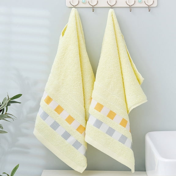 SoftLux Striped Towel Thick Absorbent Ultra Soft Quick Dry 29.5In Spa Salon Pool Camping