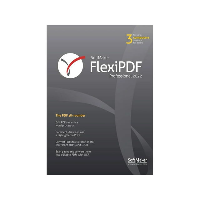 SoftMaker FlexiPDF Professional 2022 ESD