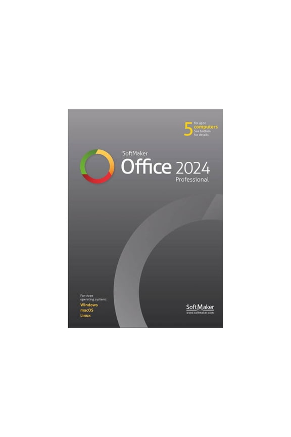 Office Professional 2024 for 5 Devices, Windows/macOS/Linux (Digital Download)