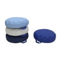 thumbnail image 1 of Factory Direct Partners SoftScape Bean Cushions, Navy/Powder Blue (Set of 4), 1 of 5