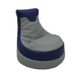 thumbnail image 1 of Factory Direct Partners SoftScape Little Gamer Kids Bean Bag, Gray Navy, 1 of 5