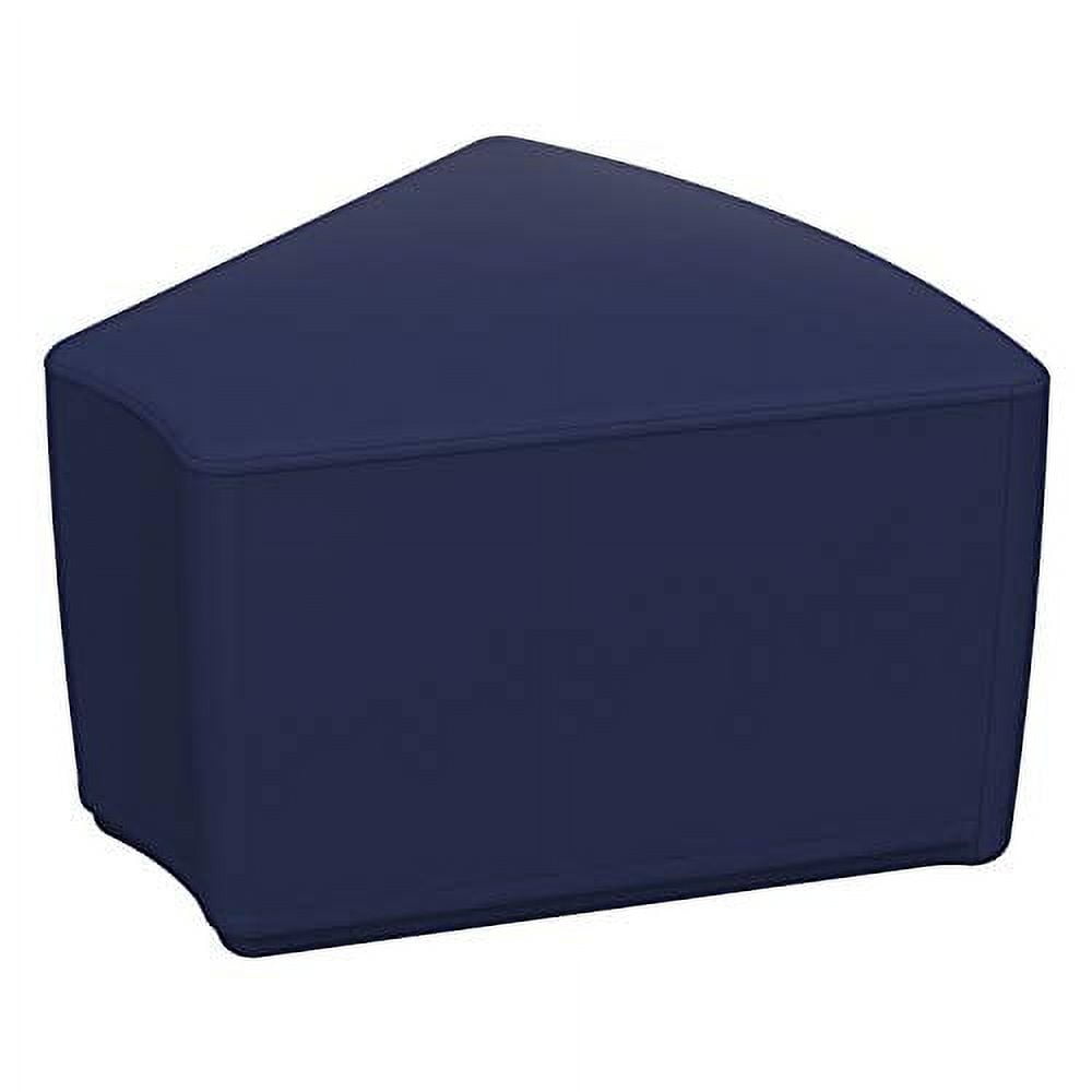 SoftScape Wedge Ottoman, Collaborative Flexible Seating for Kids